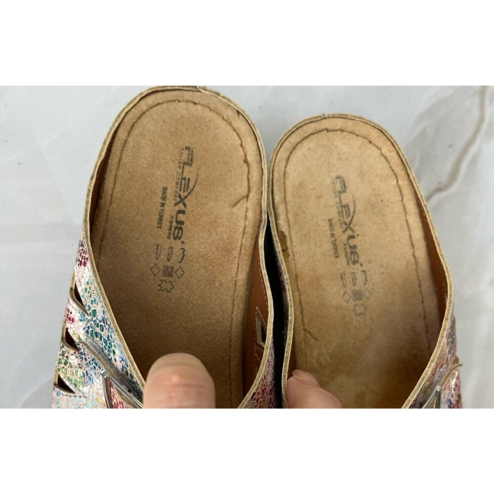 Flexus Spring Steps Delphis Slides Slip On Sandal… - image 6